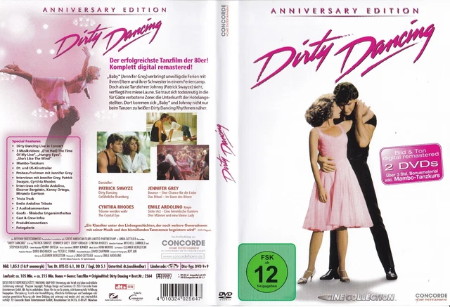 DIRTY DANCING [2 DVD Set] (Patrick Swayze, Jennifer Grey) £1.51 ...