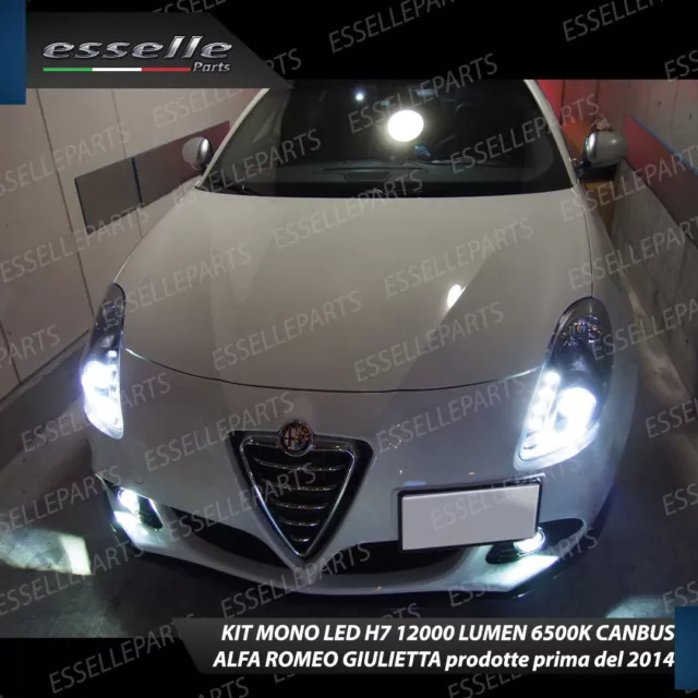 Kit Fari Full Led Alfa Romeo Giulietta Anabbaglianti + Abbaglianti 22000 Lumen 2