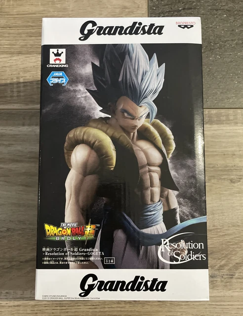 Banpresto Dragon Ball Super – Broly Grandista – Figurine Resolution Of Soldiers Gojita (Vegeta) – Collection, Statue PVC