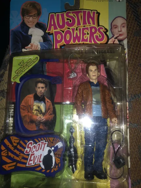 Classic McFarlane Toys Austin Powers Movie Scott Evil Feature Film Figures S2