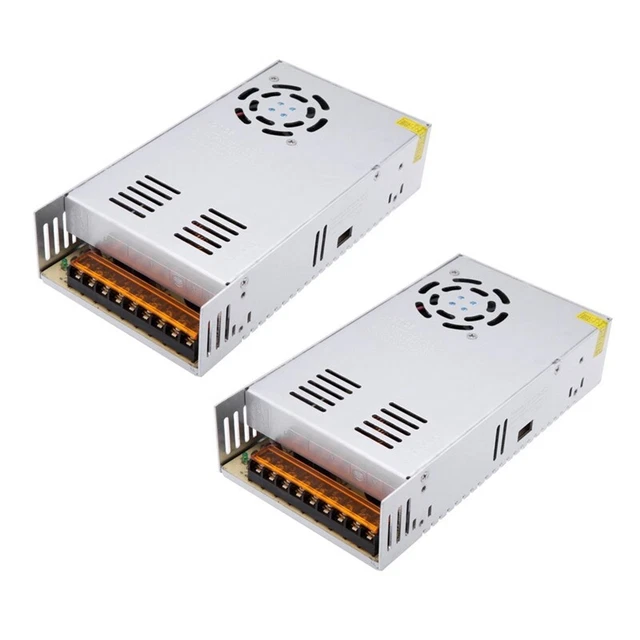 2x AC 110V/220V to DC 48V 8.3A 400W Voltage Converter Switch. SupplyG9I2