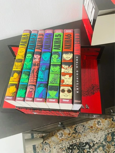 MANGA AKIRA COLLECTION intégrale complète Tomes 1 à 6 Glénat coffret ...