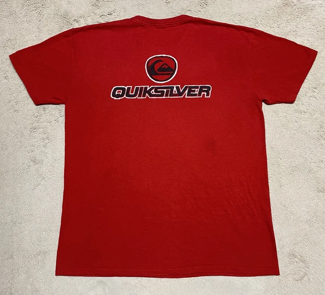 VTG QUIKSILVER SHIRT XL Surf Skate Skateboarding Beach Thrasher