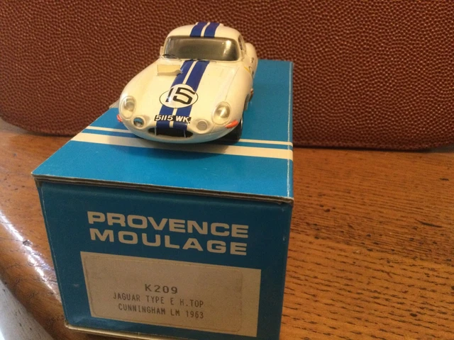 Miniature Provence Moulage - Jaguar Type E H.Top Cunningham Le Mans 1963 - 1/43