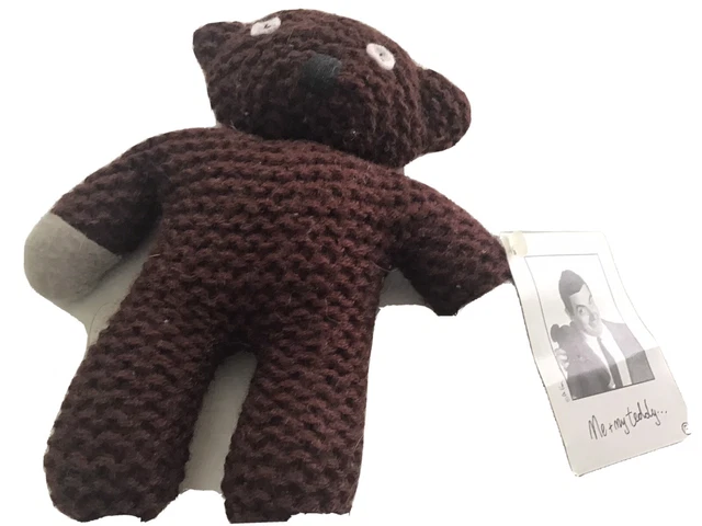 MR BEAN SMALL brown Teddy Bear original Tiger Television 1998 Mr Beans ...