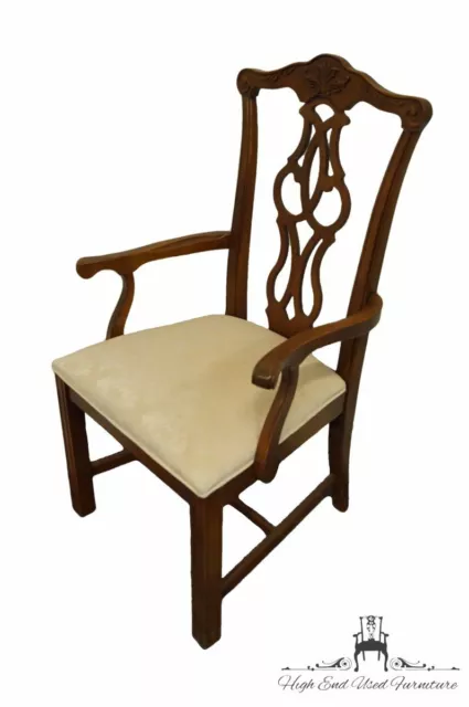 STANLEY FURNITURE Traditional Chippendale Style Dining Arm Chair