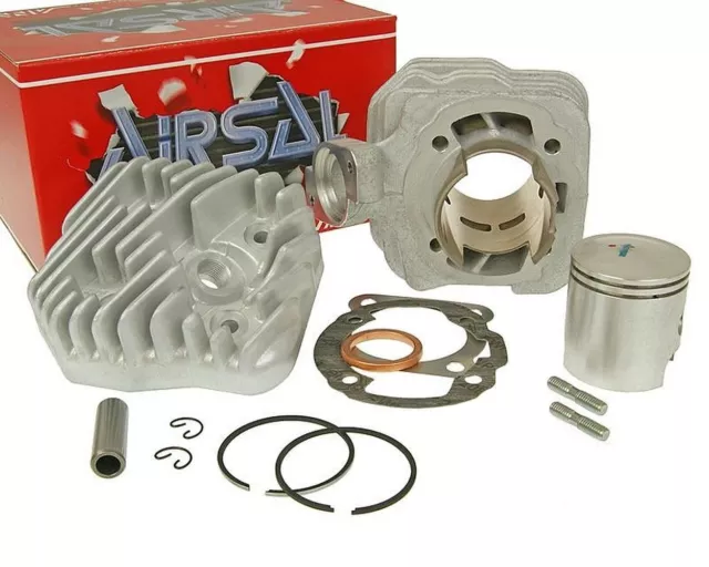 Kit cylindre 65cc AIRSAL Alu Sport pour PEUGEOT Buxy 50cc, Elyseo, Elystar