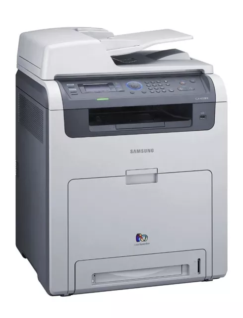 Samsung CLX-6220FX Farblaser Multifunktionsdrucker Fax Scannen Drucken Kopieren