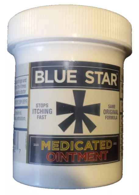 Blue Star Anti-Itch Medicated Ointment 2 Oz
