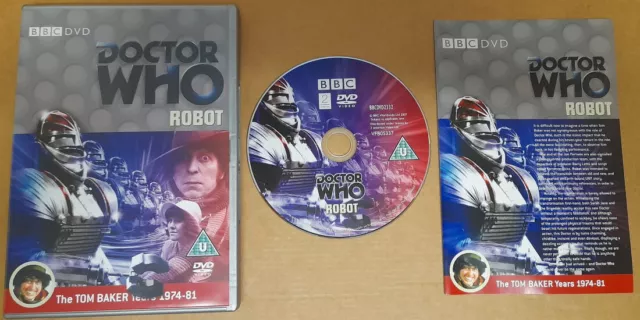 Doctor Who : Robot - The Tom Baker Years 1974 - 81 : DVD *