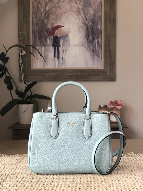 KATE SPADE LEIGHTON Small Satchel Shoulder Tote Bag Frosted