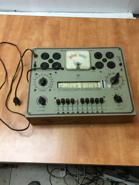 Vintage Heathkit TC-1 Tube Tester Unit for parts or repair