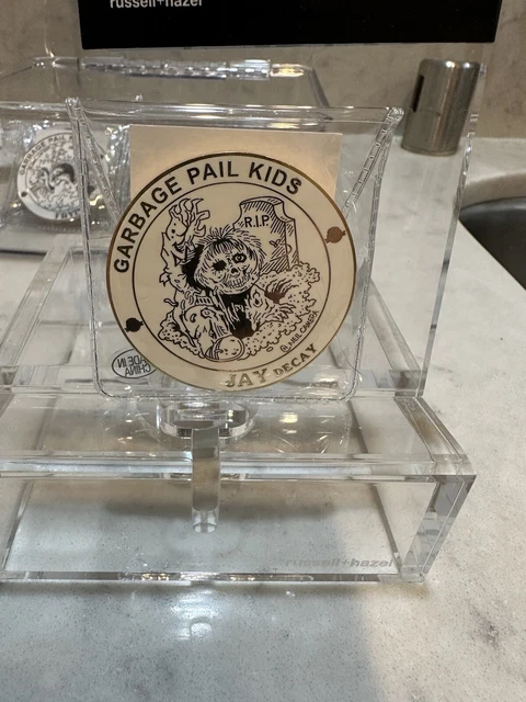 Garbage Pail Kids Neil Camera Artist Collaboration Jay Decay Challenge Coin Garbage Pail Kids Neil Camera Artist Collaboration Jay Decay Challenge Coin