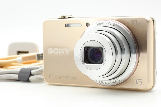 ⏯️ *ENGLISH OK* Sony Cybershot DSC-WX30 Gold 16.2 MP