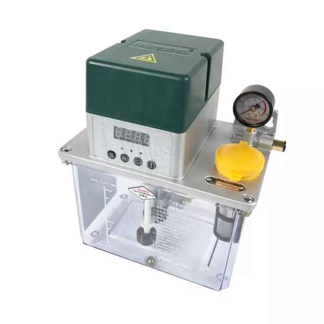 2L 220V Automatic Lubrication Pump Oiler 5.0Mpa Gear Lubricating Oil Pump