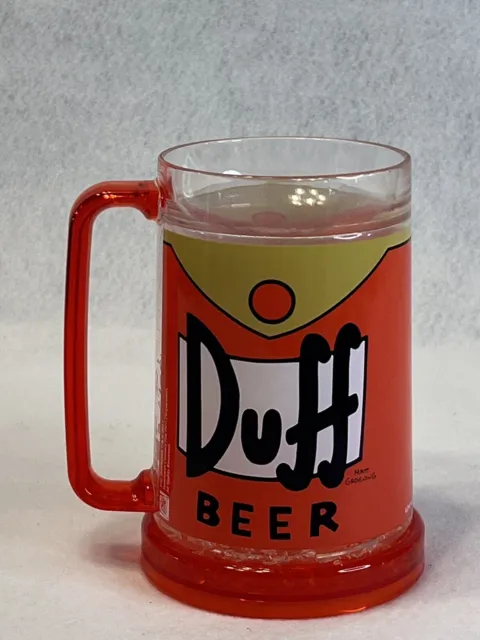 The Simpsons Universal Studios Parks Duff Beer Bottle Insulator Zippered  Koozie