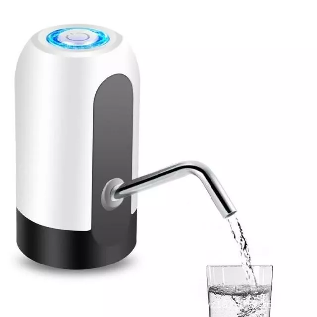 Dispensador de Agua AUTOMATICO Recargable por USB Electrico Automático un CLICK