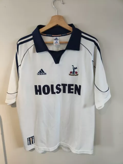 1999-00 Tottenham Home Shirt Ginola #14 L/S *Mint* XL