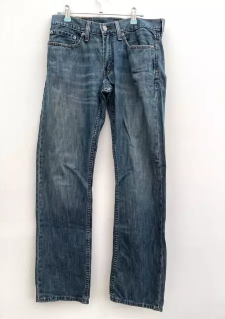 Levi's 514 Jeans W31 L32 Blue Mid Wash Classic Straight Fit