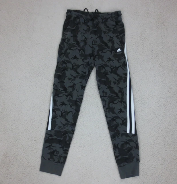 JOGGING SLIM CAMOUFLAGE Adidas Femme S Gris Coton Polyester Cordon EUR 9 99 PicClick FR