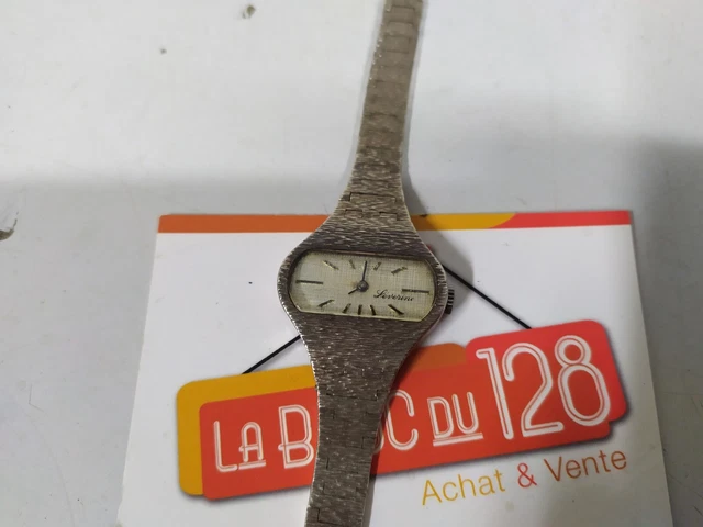Montre Vintage SEVERINE - Mécanique Argent Massif 36g - Modèle Femme Rétro
