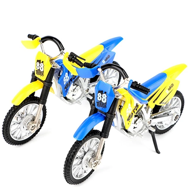 Mini moto moulée sous pression haute simulation modèle de moto amusant jouet d