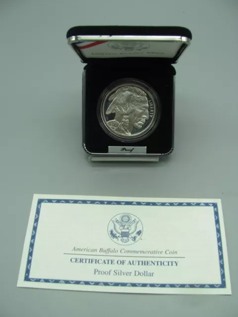 2001-P American Buffalo Commemorative Proof Silver Dollar