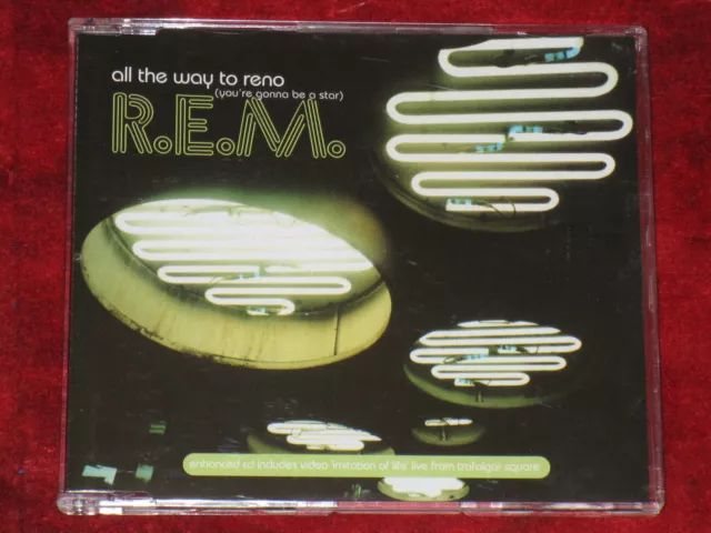 REM - ALL The Way To Reno (You're Gonna Be a Star) R.E.M. CD, Single,  Enhanced EUR 6,00 - PicClick IT