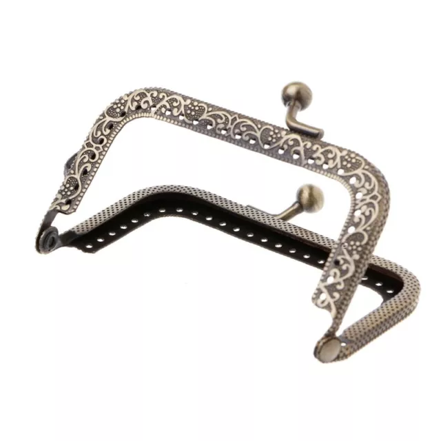 1PC Metal Frame Kiss Clasp Arch For Coin Purse Bag Accessories DIY Bronze 8.5cm