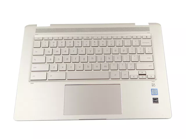 Hp Chromebook X360 14-Da Teclado Inglés Reposabrazos Conjunto Touchpad L71673-001