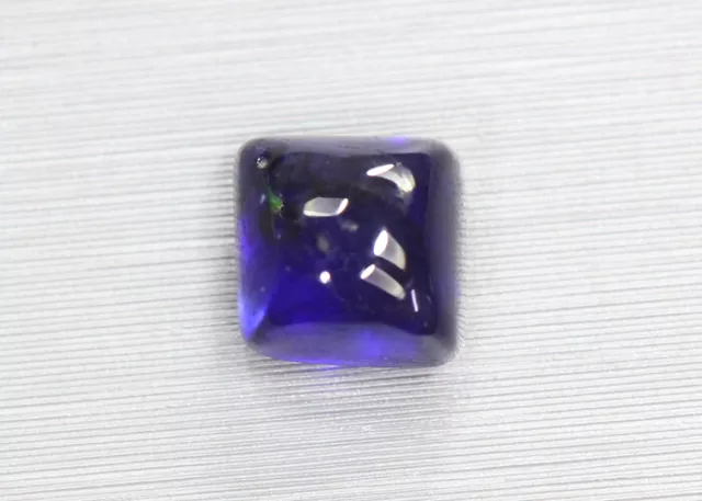 2.57 Cts_WOW_GREAT 6.3mm Ring Size Cushion_100% Natural MADAGASCAR Blue Sapphire
