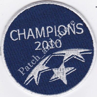 CHAMPIONS LEAGUE 1 versione oro cm 5 x 7,5 toppa REPLICA ricamo 165 Patch 