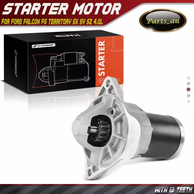 Starter Motor for Ford Falcon FG Territory SX SY SZ 2004-2019 4.0L Petrol 1.4kW