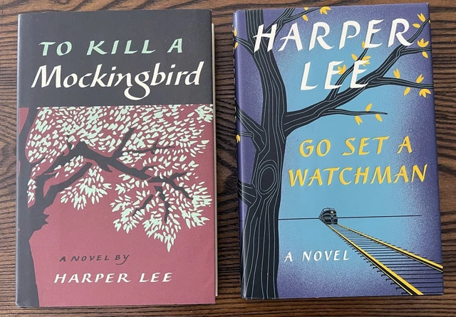 Harper Lee Novels, To Kill A Mocking Bird & Go Set a Watchman Deckled Edged LNC Harper Lee Novels, To Kill A Mocking Bird & Go Set a Watchman Deckled Edged LNC