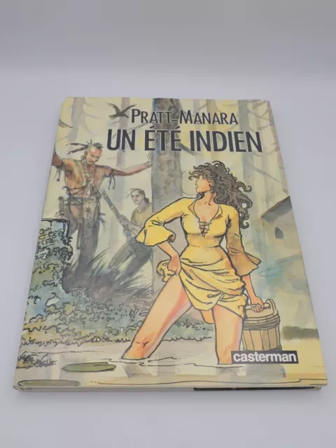 Pratt Manara Bande Dessinée - Un Ete Indien - Casterman