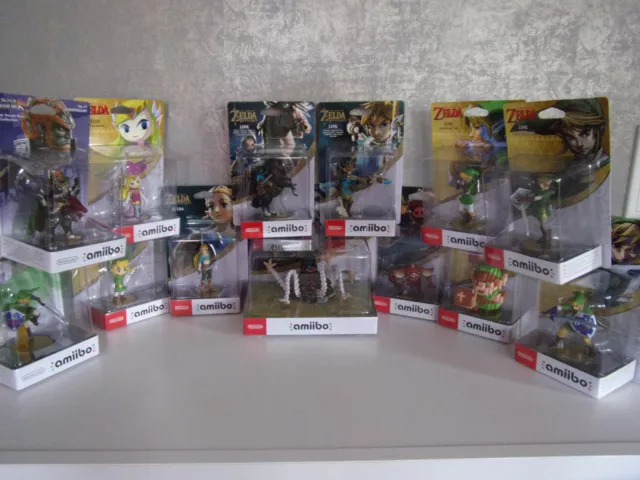 amiibo The Legend of Zelda - a elegir - nuevo - embalaje ligeramente doblado