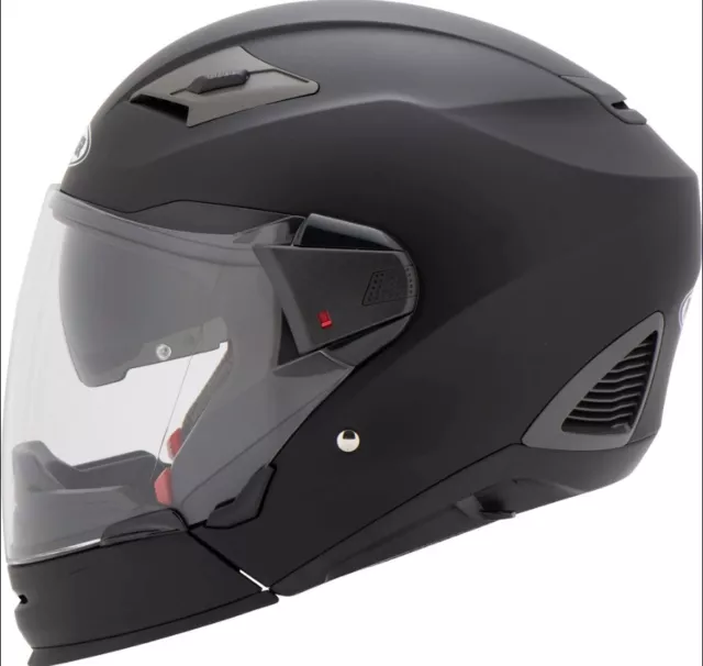 NEU Probiker Multi-Jet Jethelm XL Matt Schwarz Pinlock inkl. SENA SF4