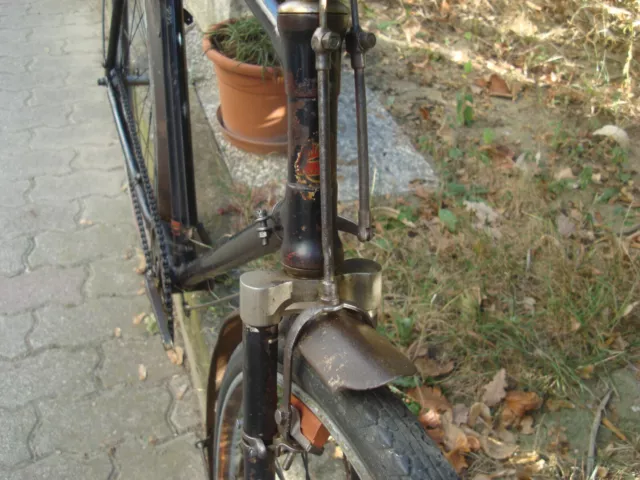 Antica bicicletta epoca DURKOPP, 1924, Roller, Giroruota, rara 2