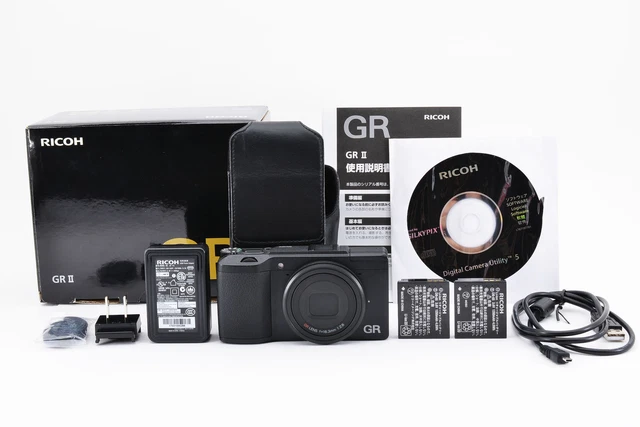 Ricoh GR II 16.2MP Digital Camera (Shutter count: 7010) [Exc+++] #915A