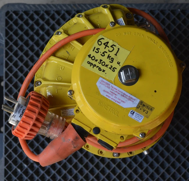 KINETROL SR Pneumatic actuator Type 094-020 Tech file KTR118ATEX Built 2012