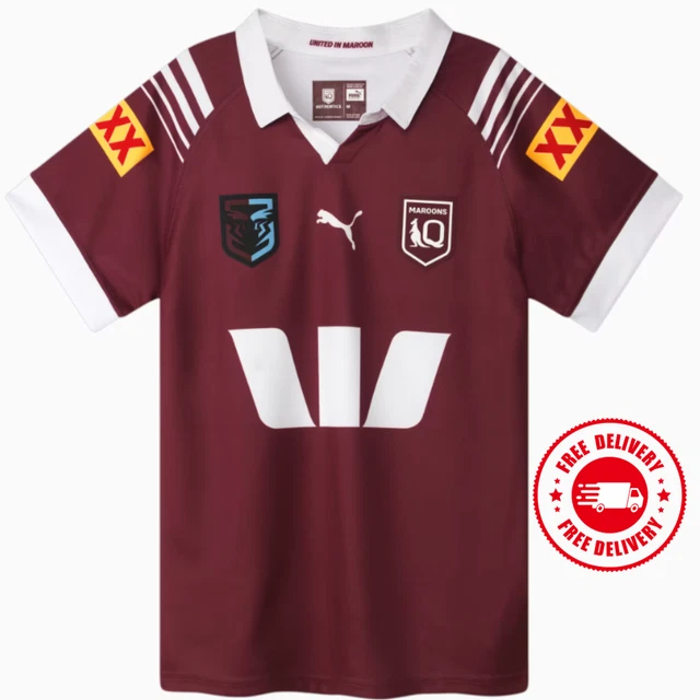 QUEENSLAND QLD MAROONS 2024 State Of Origin Replica Jersey FREE POST