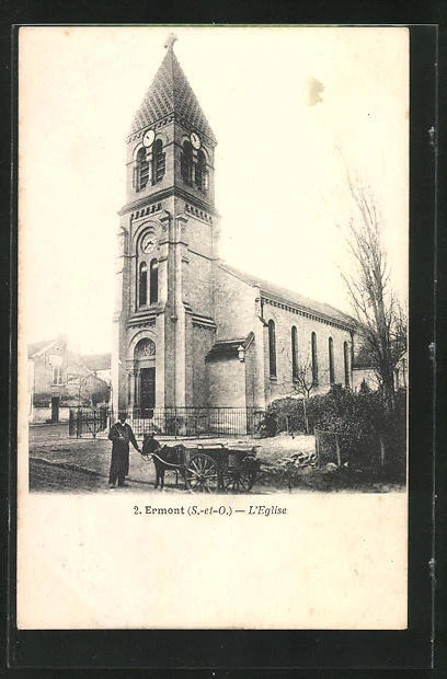 CPA Ermont, l´Eglise