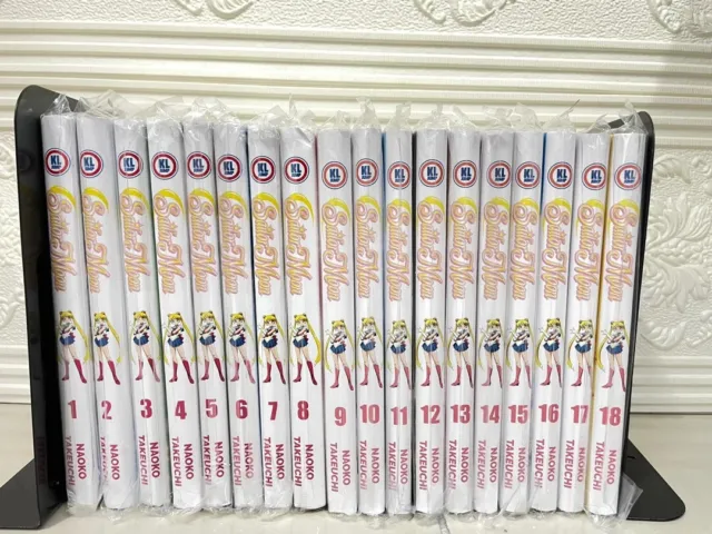 Sailor Moon English Complete Volume (1-18) Comics Book Magazines Manga Japenese