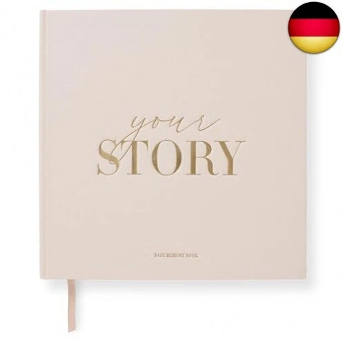 Erinnerungsbuch für Babys, Fotoalbum und Notizbuch, 132 Seiten, Geschenk für N