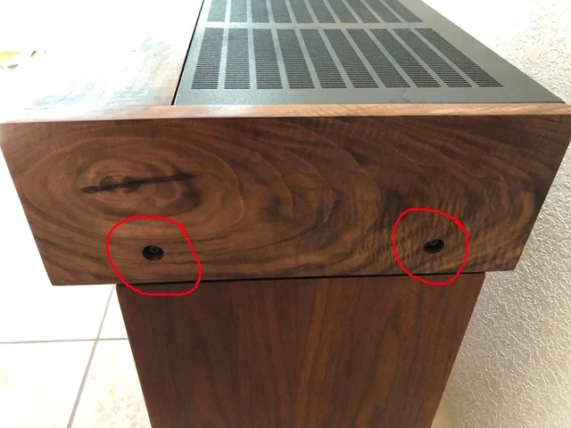 Pioneer SA 9800 & Pioneer SA 8800  NEW Case made of SOLID Claro Walnut Wood 9