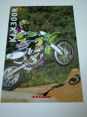Prospectus Catalogue Brochure Moto Kawasaki Gama 1998 Espana 