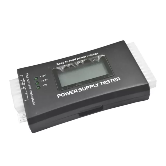 Digital LCD Power Bank Tester Computer 20/24 Pin Power Supply Testing Tool