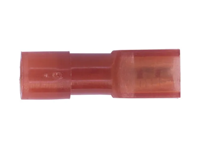 Sealey vollisolierte Drahtklemme 2,8 mm Buchse elektrisch rot 100 Stück RT28