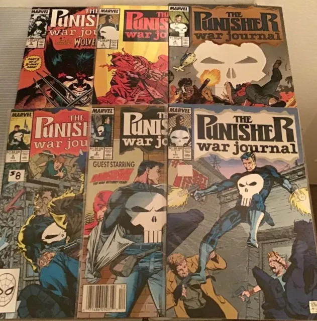 Punisher War Journal (1988) 1 - 64,  (2006) #1  (Individual Issues) High grade