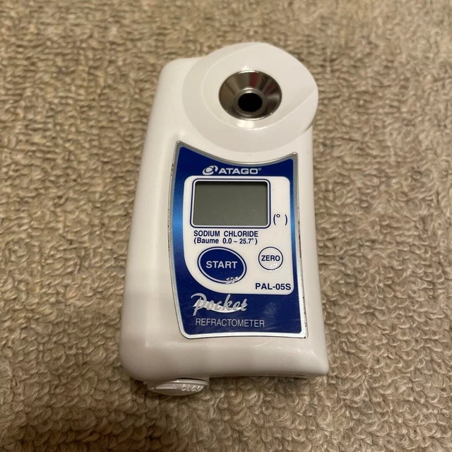 ATAGO Pocket Saline Baume Meter PAL-05S Measuring instrument Japan Used